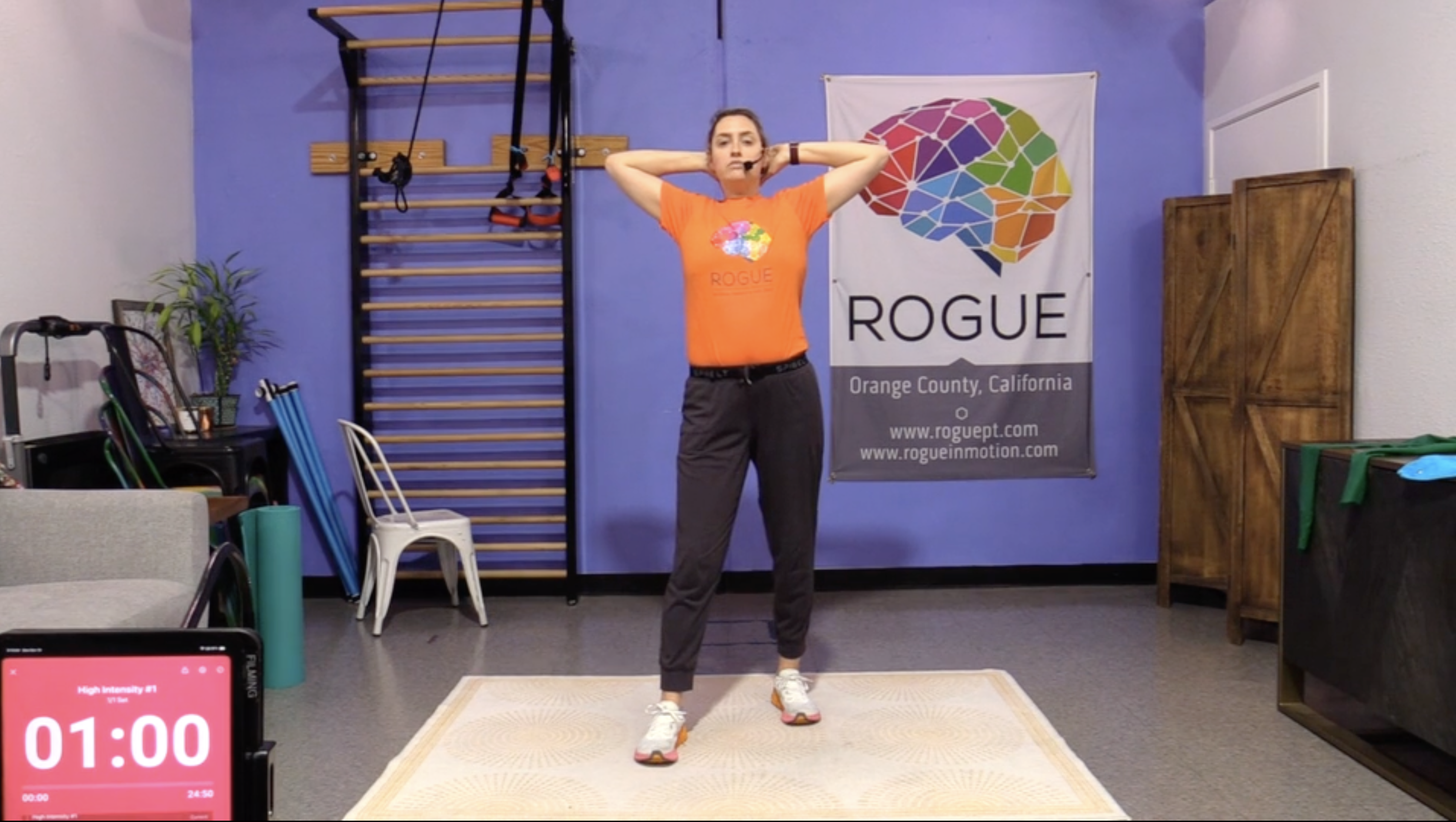 11-10-25 HIIT ~ Monday ~ Balance + Posture Week with Marie!