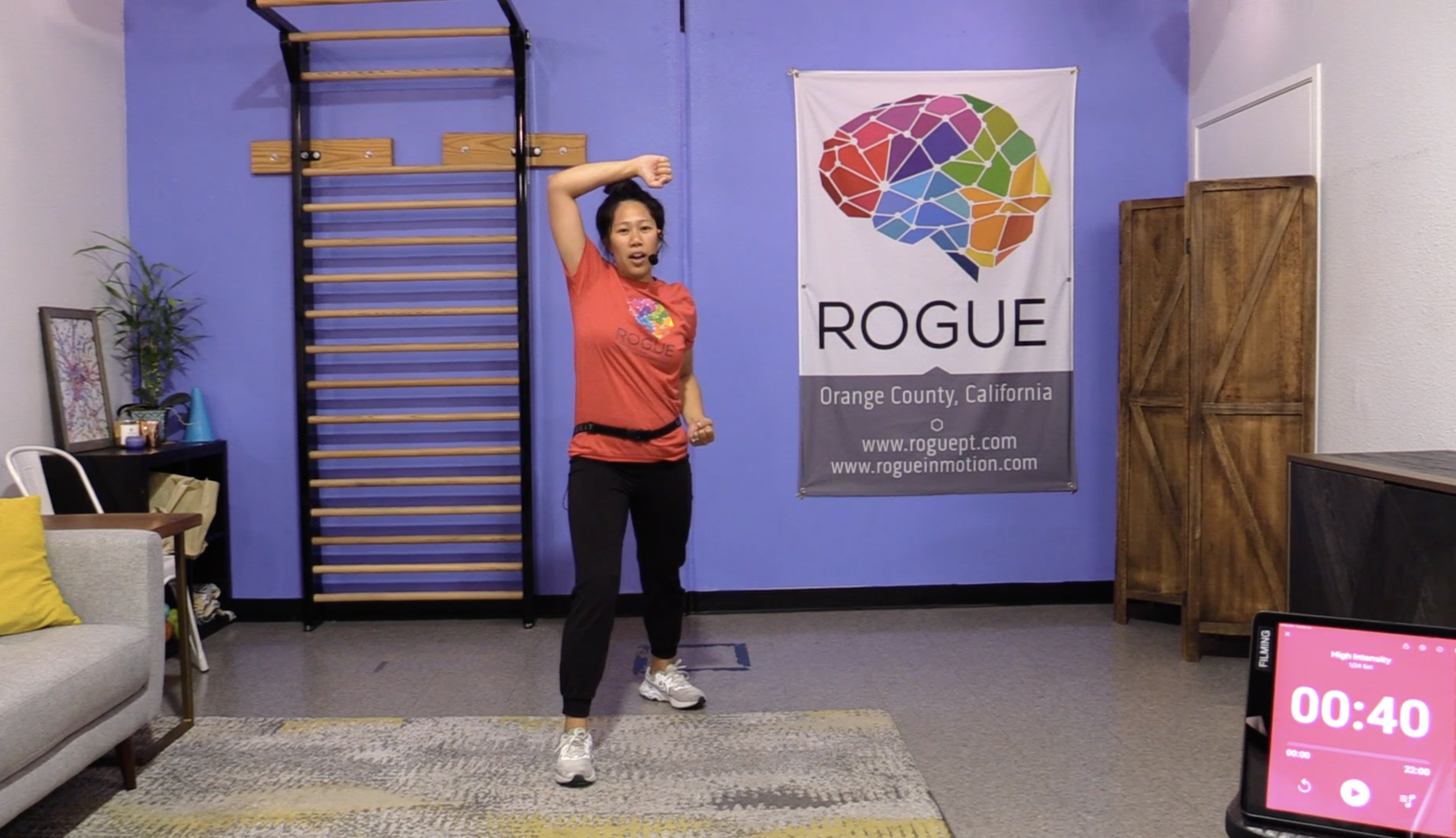 10-10-23 Boxing ~ Tuesday ~ Balance + Posture Week with Jamie!