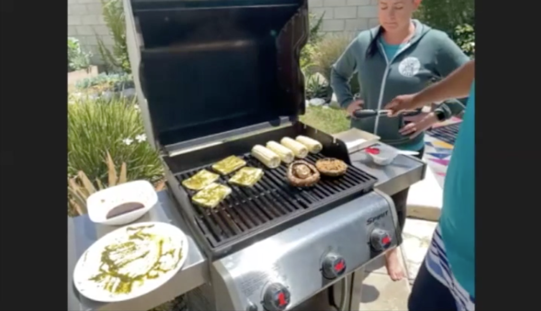 Grilling Tofu + Veggies, Plus 2 Summer Salads - Potato and Israeli Cous Cous