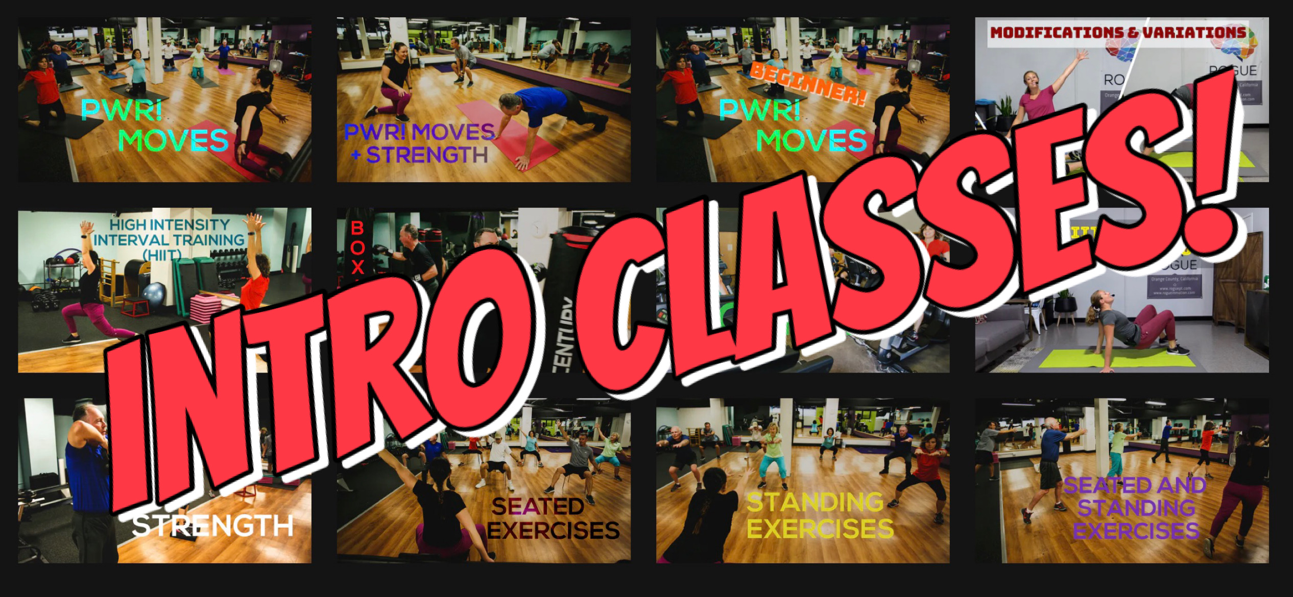 Intro Classes!