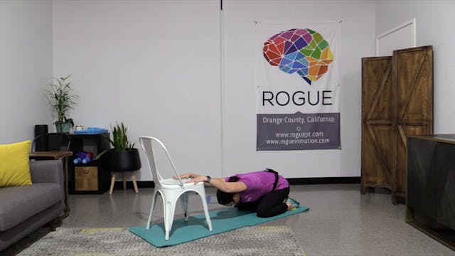 Exercise Snack - Kneeling with Chair