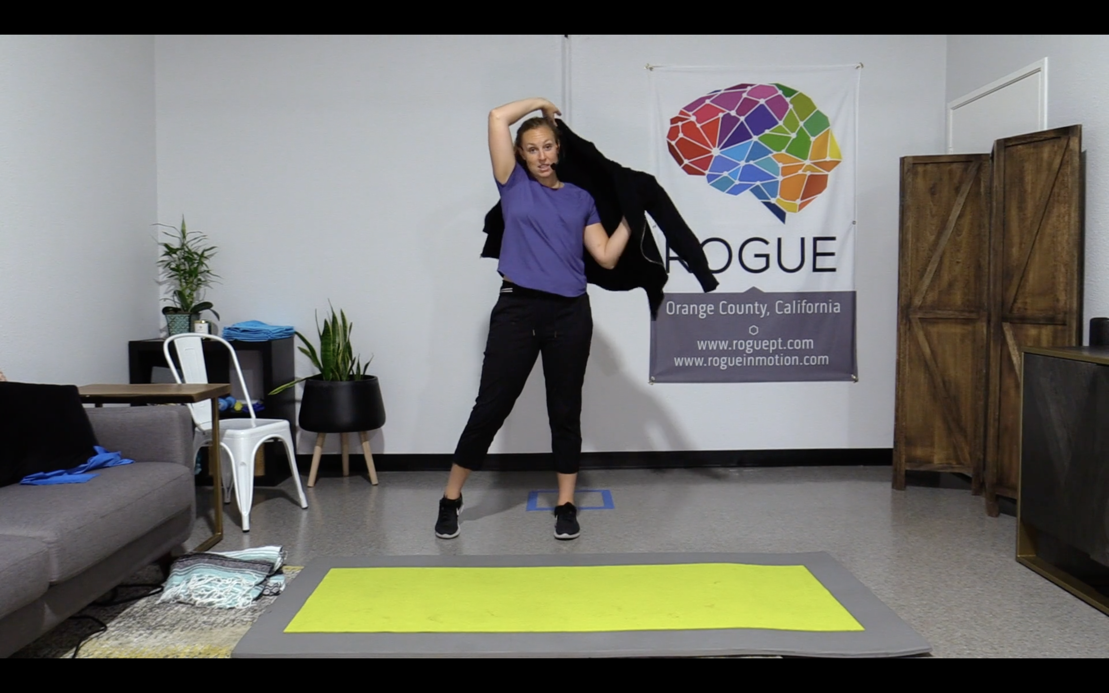 Putting on your coat