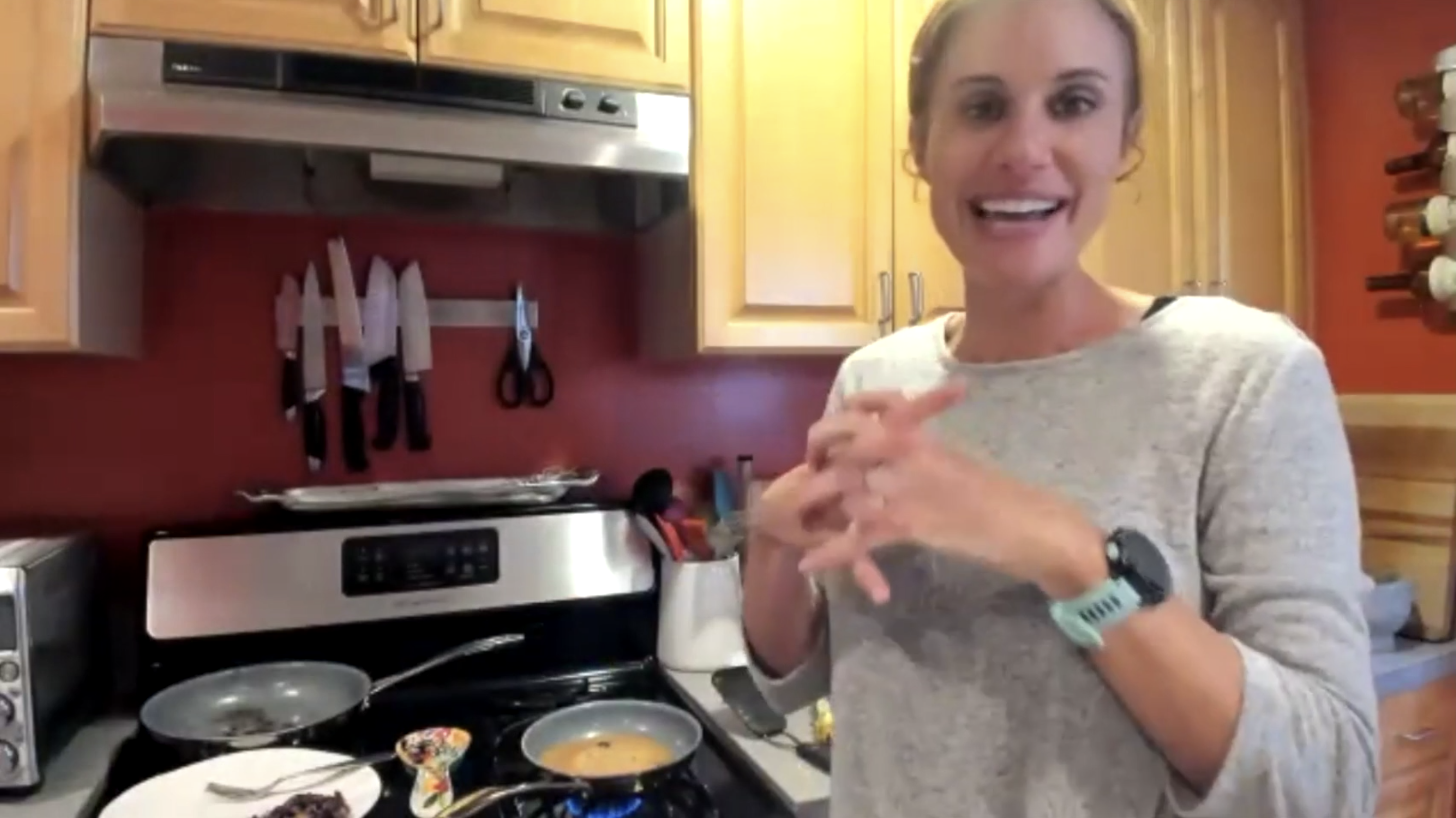 10-18-21 Cooking Class - Blueberry Pancakes and Brocolli Cheese Soup!