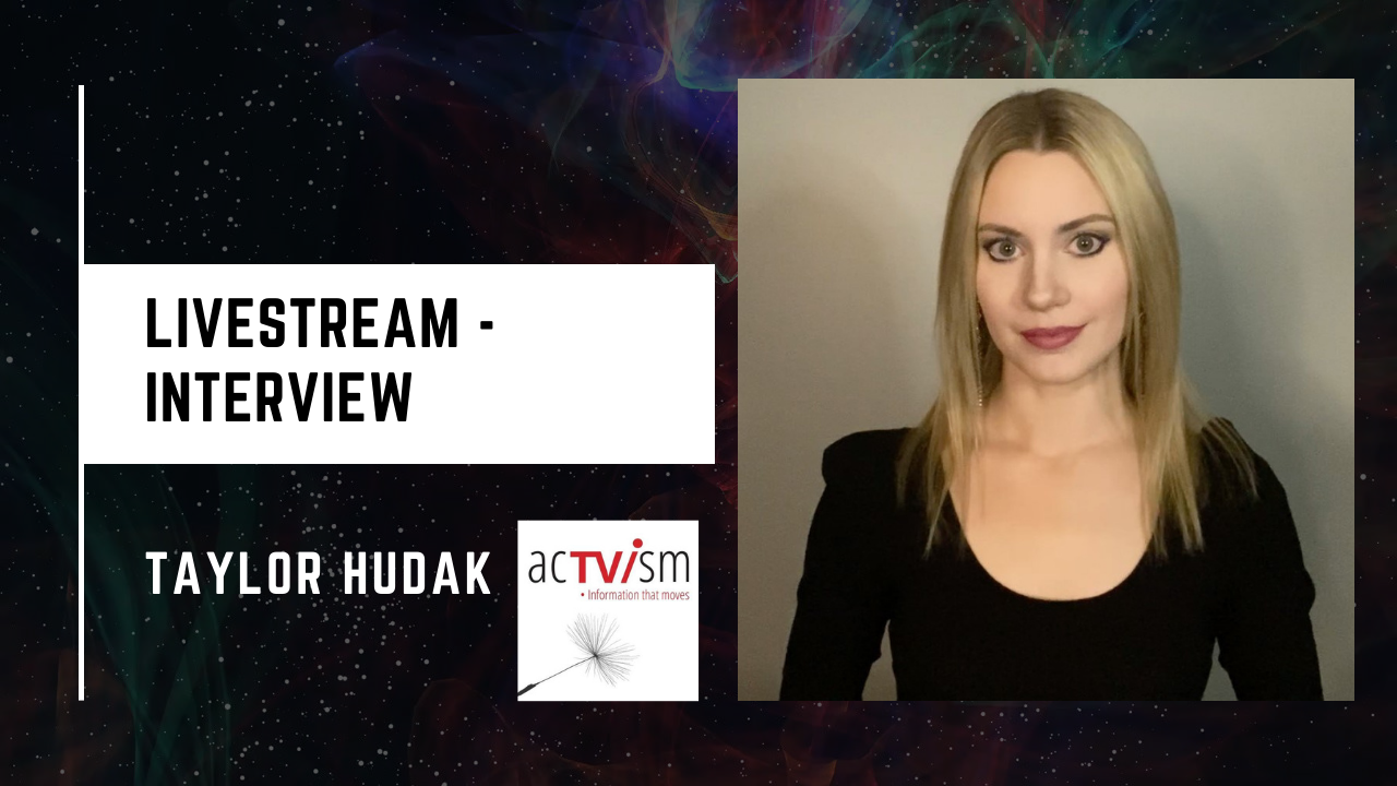 GF Interview Taylor Hudak - AcTVism Munich #PardonAssange