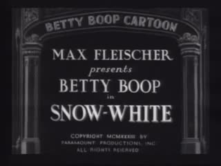 Betty Boop Snow White