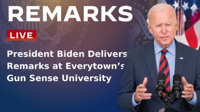 President Biden Delivers Remarks at E...