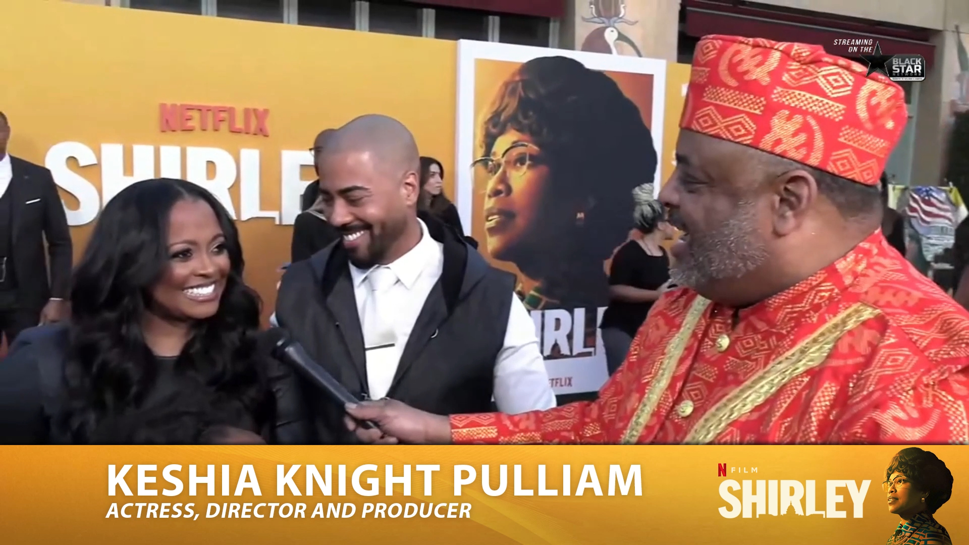 Netflix "Shirley" Red Carpet Event: Keshia Knight Pulliam, Brad James