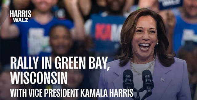 Rally with VP Kamala Harris in Wiscon...