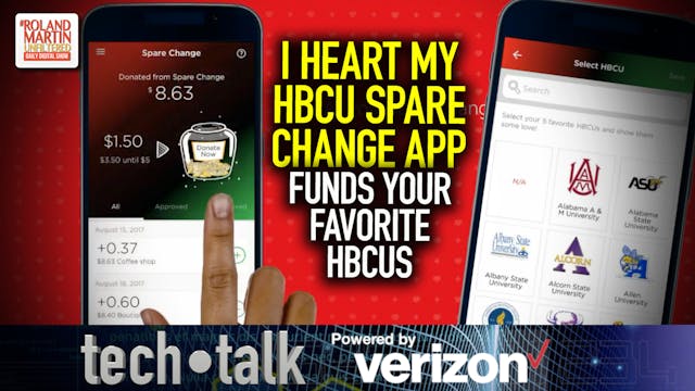 I Heart My HBCU Spare Change App Help...