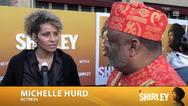 Netflix "Shirley" Red Carpet Event: Actress Michelle Hurd