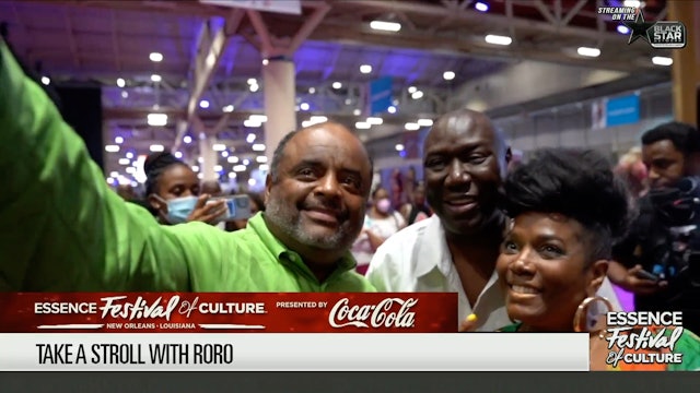 Take a stroll with Uncle RoRo at #EssenceFest2022