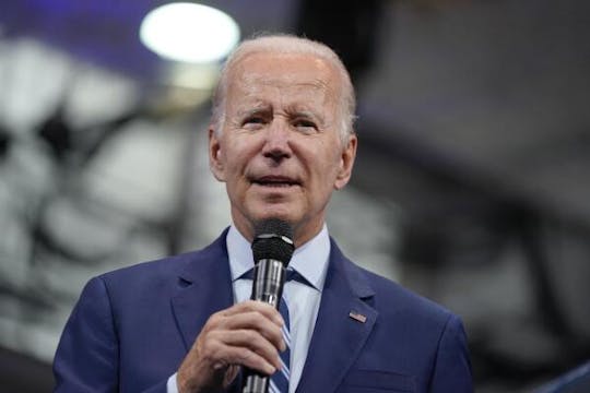 President Joe Biden delivers remarks ...