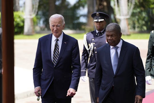 Watch live: Biden travels to Angola