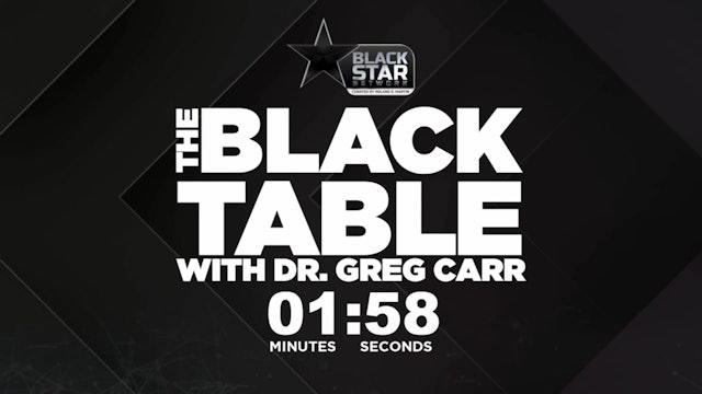 SCOTUS' draft ruling to overturn Roe v Wade: #TheBlackTable w/ Dr. Greg Carr - Part 3