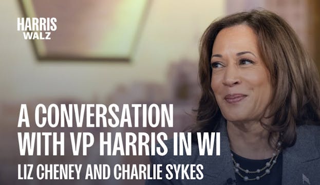 VP Kamala Harris Conversation in Wisc...