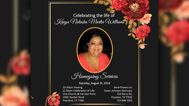 Homegoing Service for Kenya Natasha M...