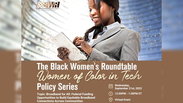 Black Women’s Roundtable “Women of Co...