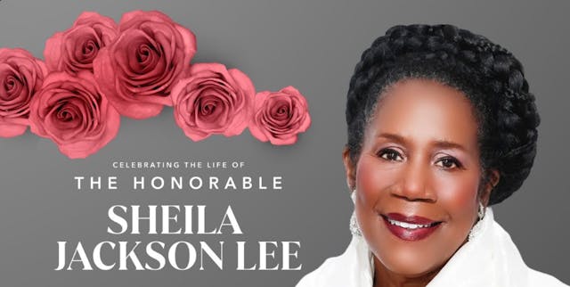 Congresswoman Sheila Jackson Lee Cele...