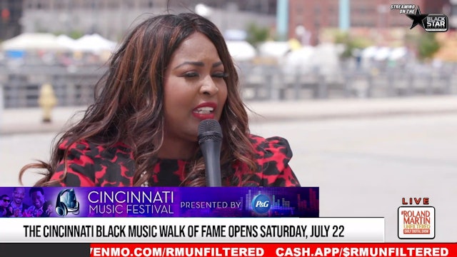 State Rep. Alicia Reece Cincinnati Black Music Walk Of Fame ASSIGNMENT
