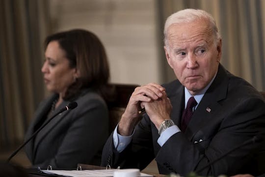 Pres. Biden, VP Harris Receive a Brie...