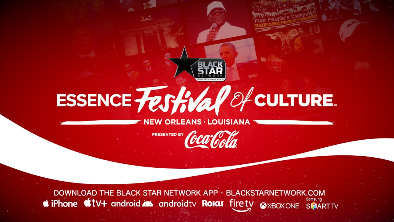 #EssenceFest2022 | #BlackStarNetwork brought to you by Coca-Cola