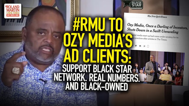 #RMU to Ozy Media's ad clients: Suppo...
