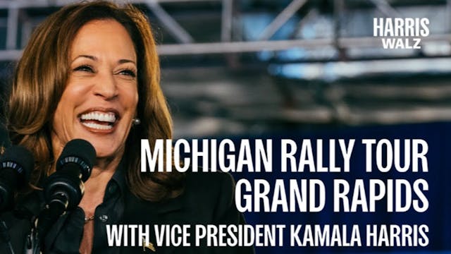 Michigan Rally Tour with VP Kamala Ha...