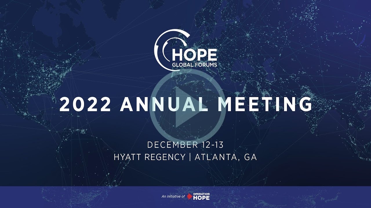 Hope Global Forums 2022 | Bridging the Divide