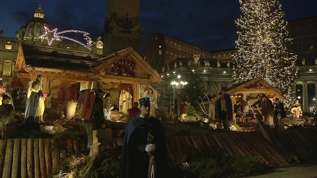 All the Nativity scenes within the Vatican