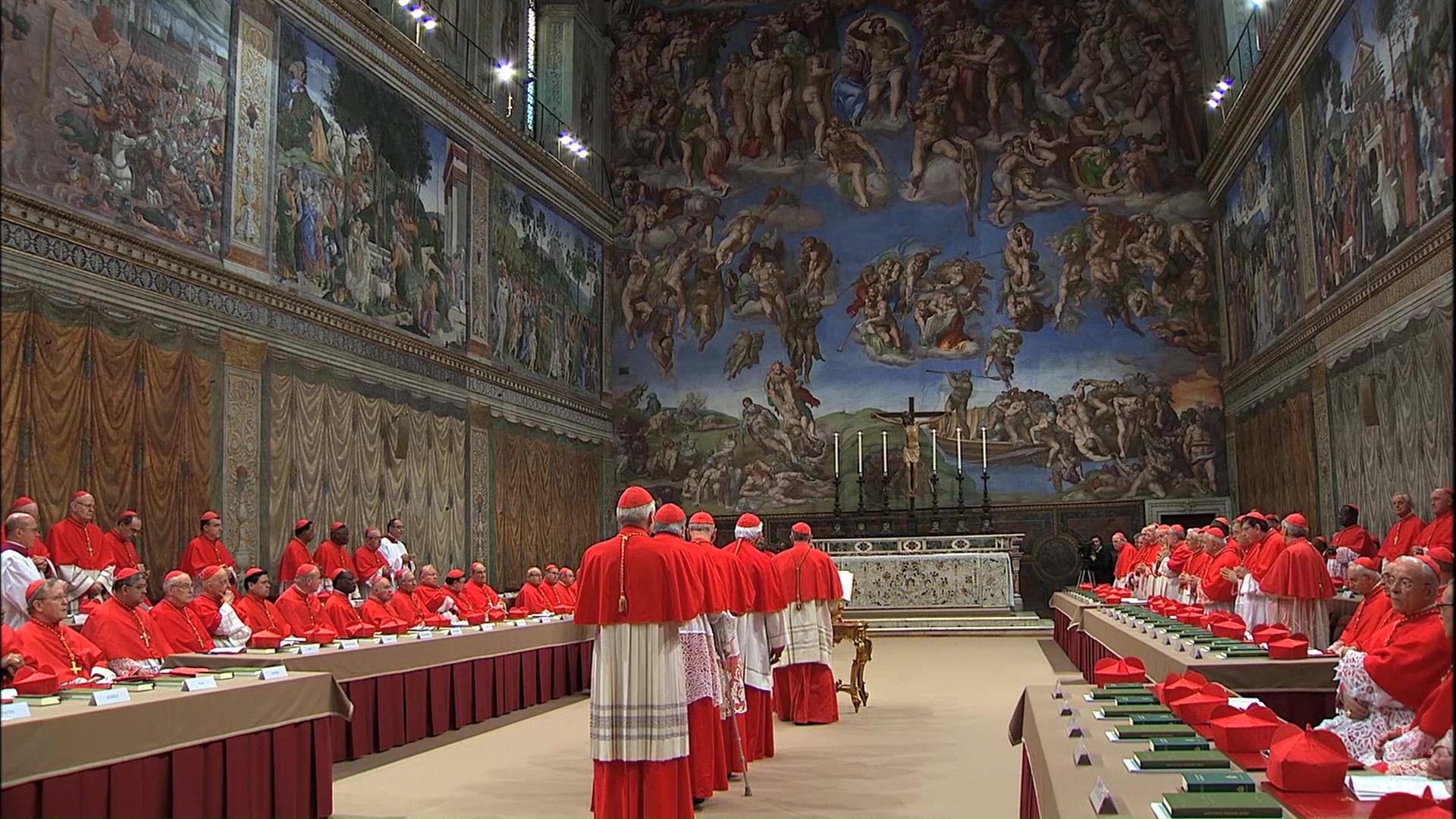 A Conclave Seen From Inside The Vatican Museums - Vatican Unseen - Rome ...