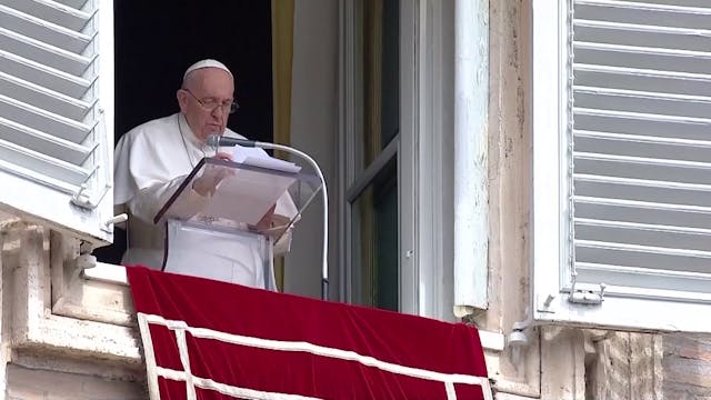 Pope Francis prays for those affected...