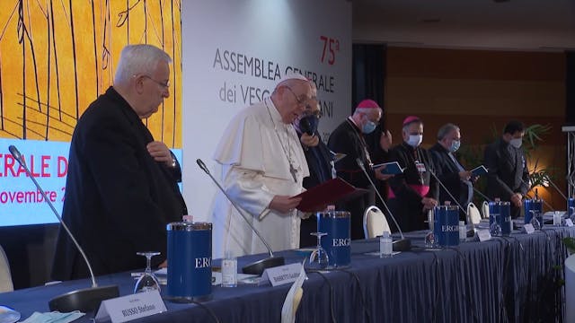 Francisco entrega a obispos italianos...