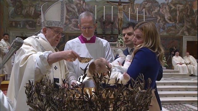 Pope Francis to baptize newborns in t...