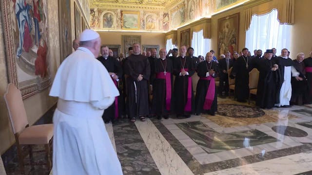 June 2019: Pope Francis gathers all n...