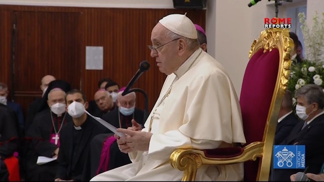Pope Francis, referencing Greek mythology, tells youth: “Know thyself”