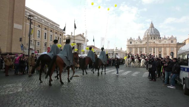 St. Peter's Square turns into a farm ...