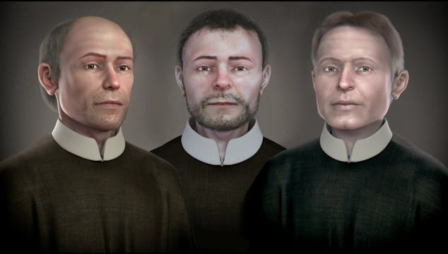Reconstruyen el rostro de 3 mártires ...