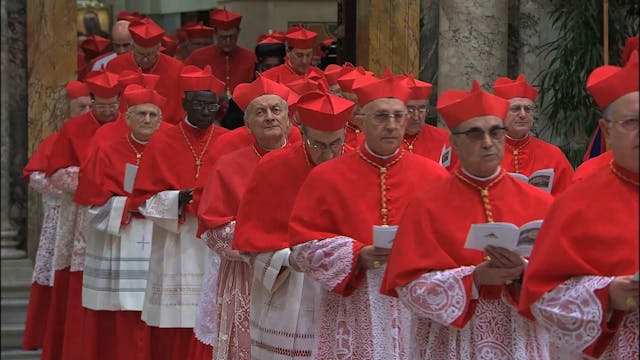 This is how the College of Cardinals ...