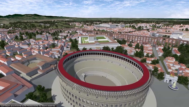 Tour de realidad virtual transporta al año 320 d.c. a la antigua Roma