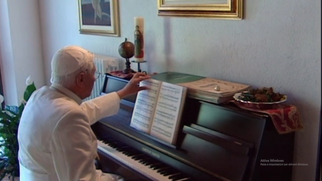 La banda sonora de la vida de Benedicto XVI