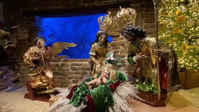 Now, the Nativity from Guatemala will be exhibited in the Paul VI Audience Hall.