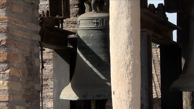 Oldest and smallest bell in Rome housed in a peculiar 800 year old Church