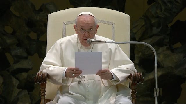 Pope Francis praises the “slow rhythm...