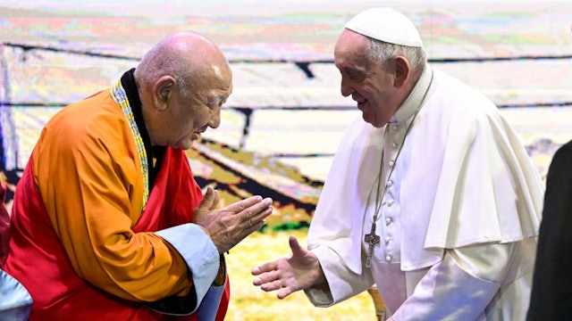 Papa, a los líderes religiosos: “Que no haya confusión entre credo y violencia”