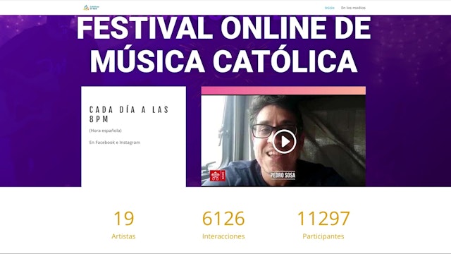 Organizan festival virtual de música católica con motivo de la cuarentena