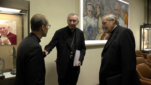Cardinal Pietro Parolin travels to Az...