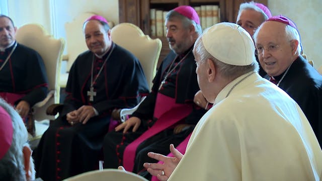 Francisco se reúne con obispos españo...