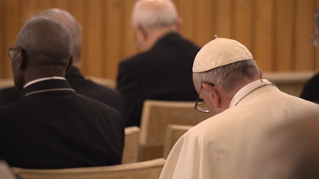 Pope Francis ends week of spiritual e...