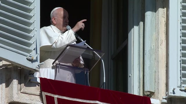 Pope at Angelus likens Holy Family to...