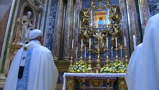 Lugares de Roma: dónde va el Papa a rezar antes de todos sus viajes